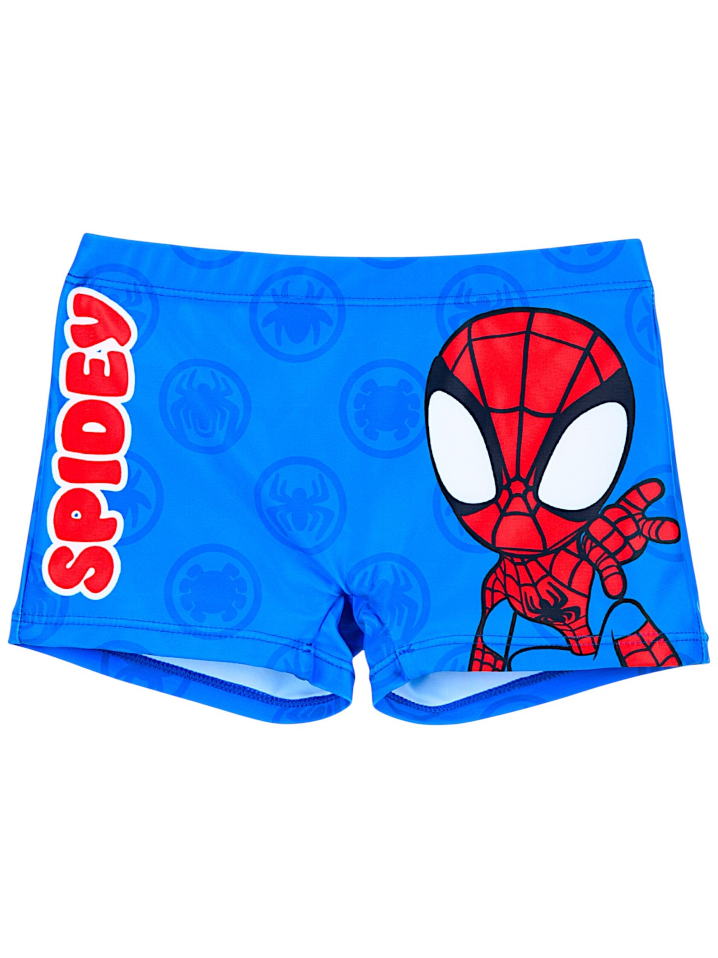 Spider-Man Badeshorts 'Spidey'‌ in Blau: Vorderseite