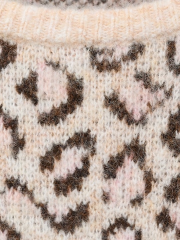 MANGO KIDS Neulepaita 'MEOWB' värissä beige