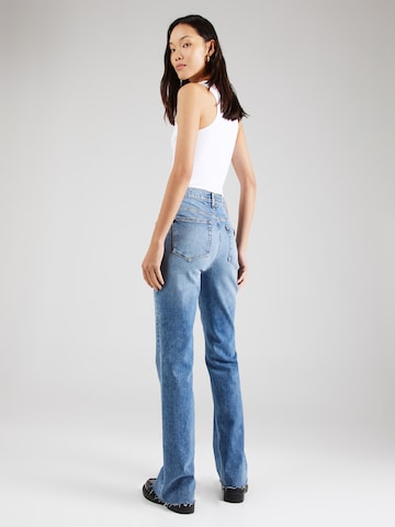 Flared Jeans 'FAR' di DRYKORN in blu