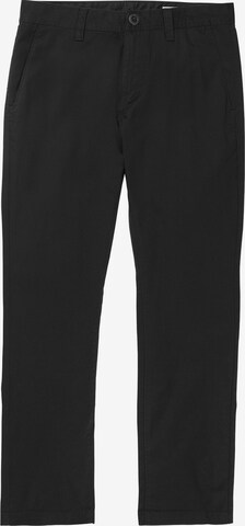 Volcom Slimfit Chino 'FRICKIN' in Zwart: voorkant