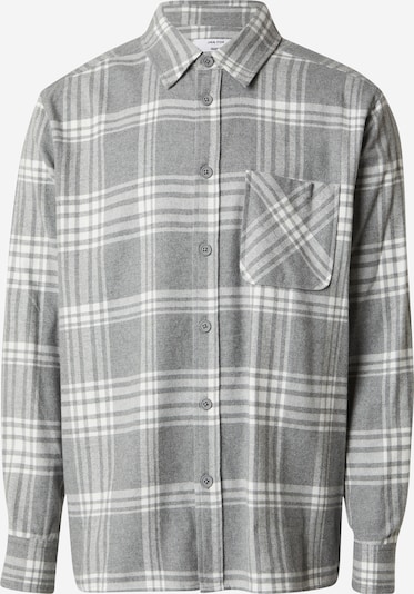 DAN FOX APPAREL Chemise 'Janosch' en gris / blanc cassé, Vue avec produit
