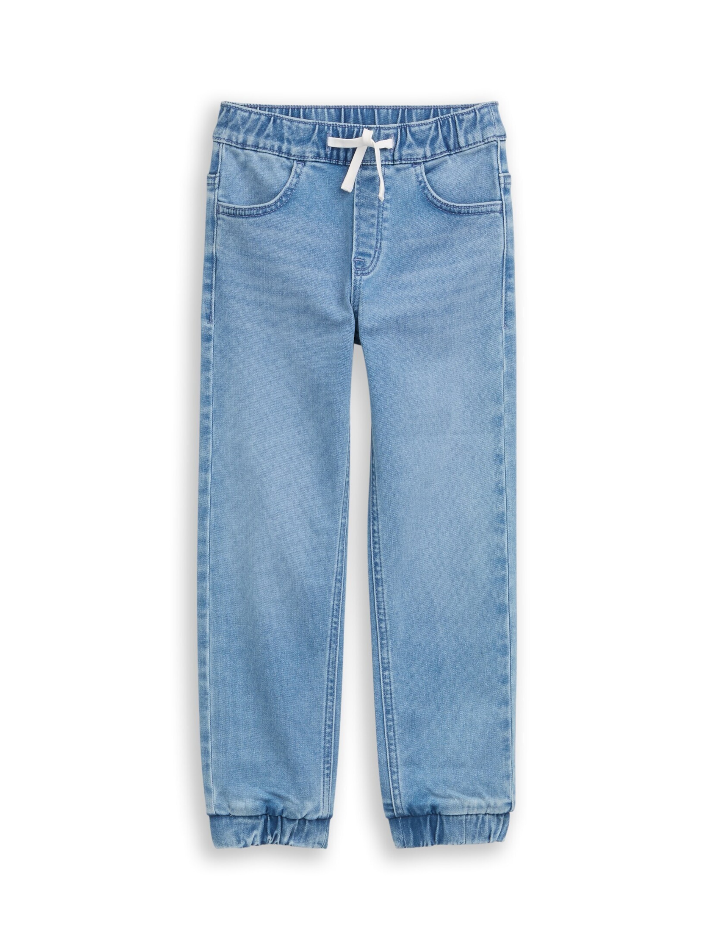TOM TAILOR Tapered Jeans in Blauw: voorkant