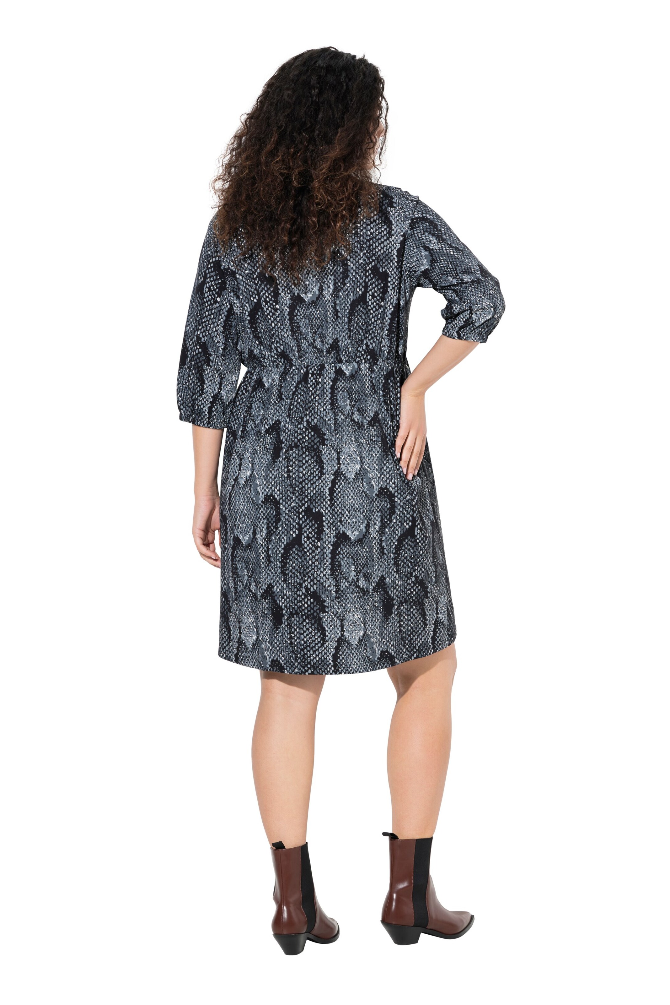 Ulla Popken Dress in Grey