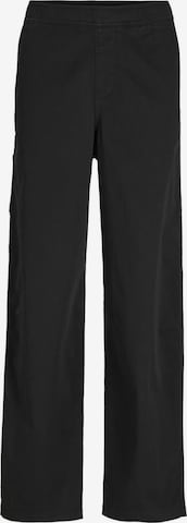 Loosefit Pantalon 'Paul Worker' Jack & Jones Junior en noir : devant