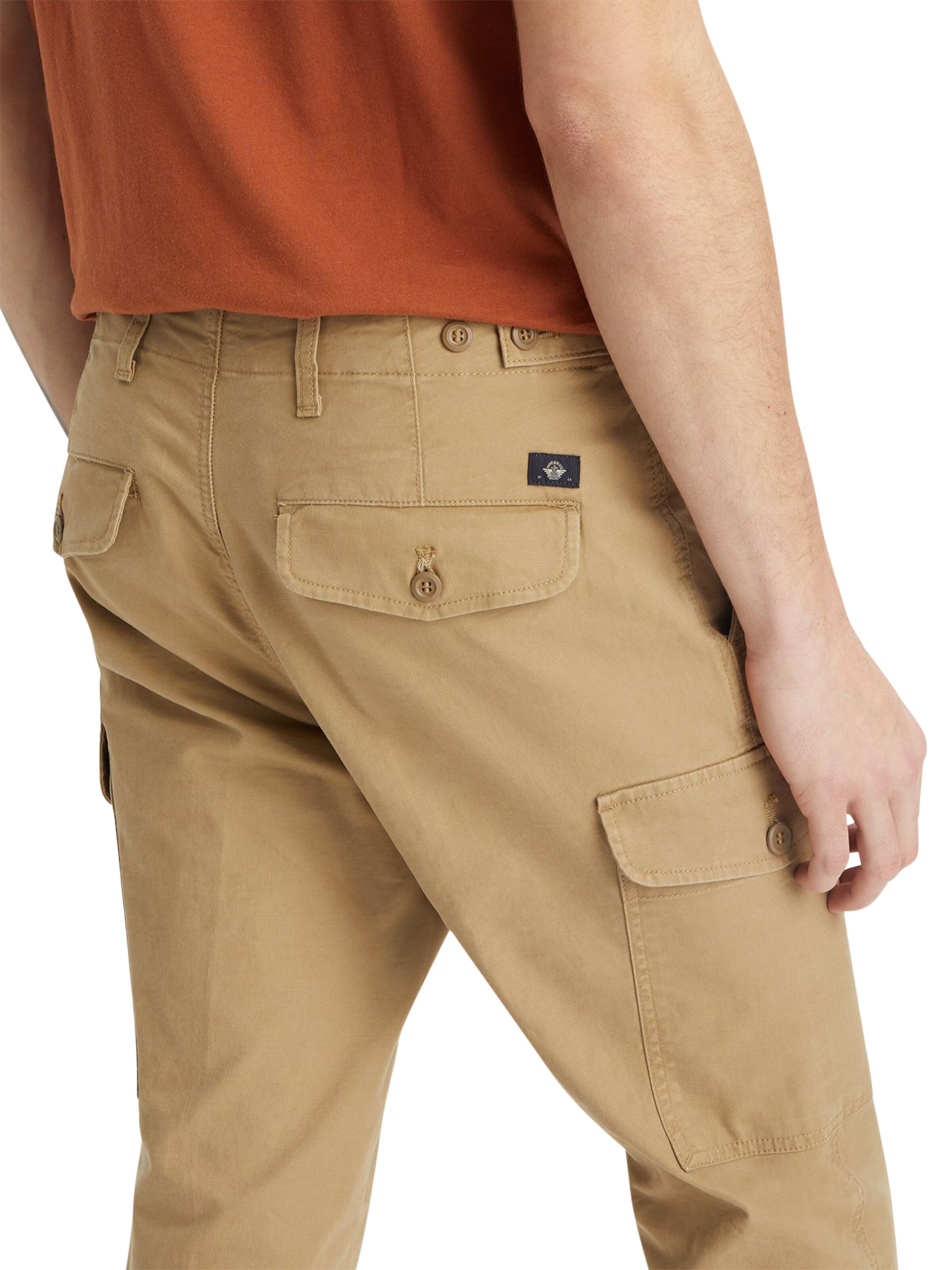 Dockers Slimfit Cargobyxa i beige