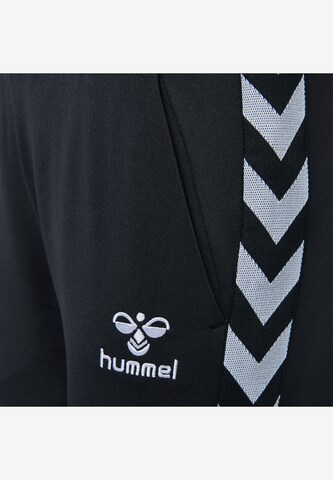 Regular Pantalon de sport Hummel en noir