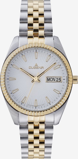 DUGENA Analog Watch in Gold / Silver / White, Item view