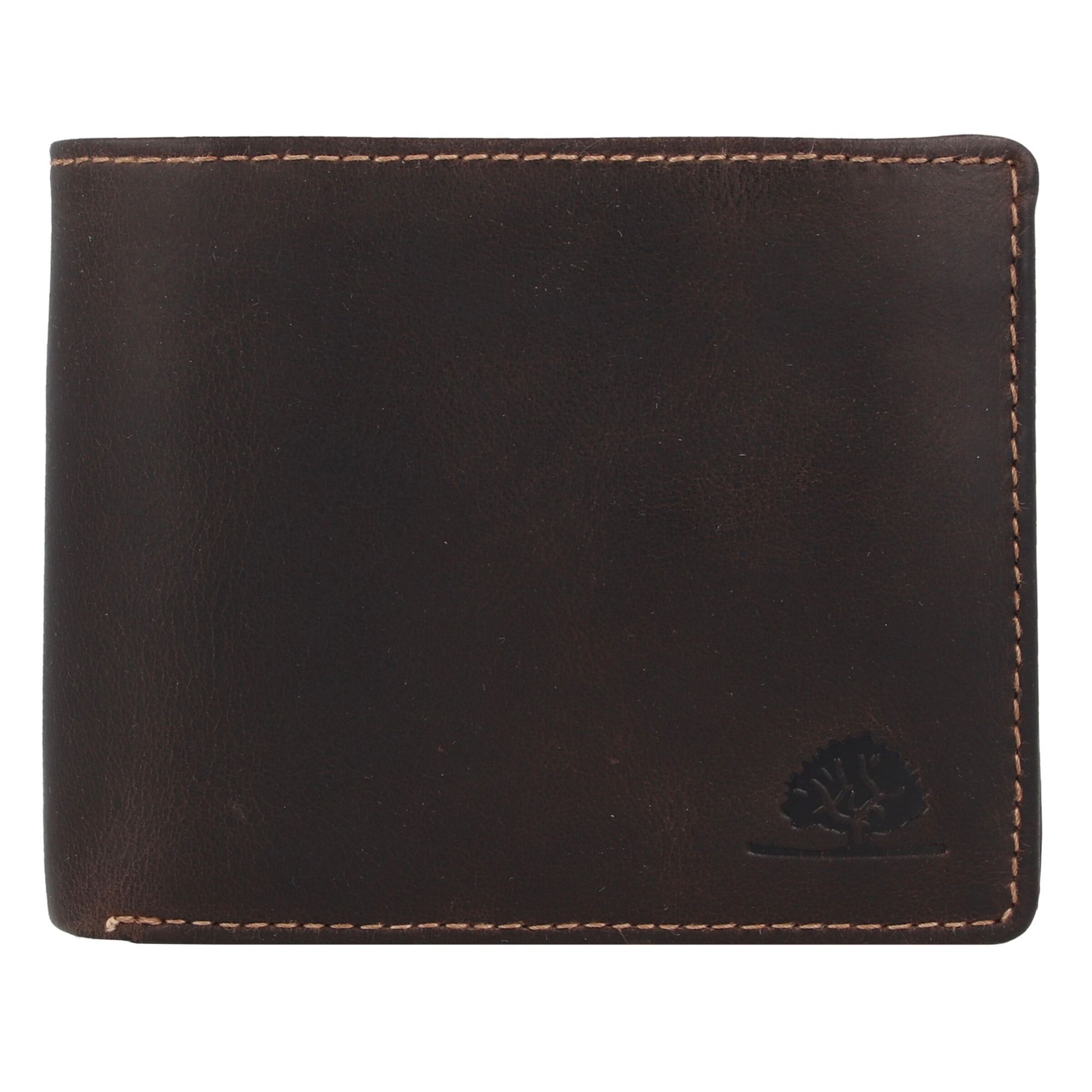 GREENBURRY Portemonnaie 'Tornado' in Braun: Vorderseite