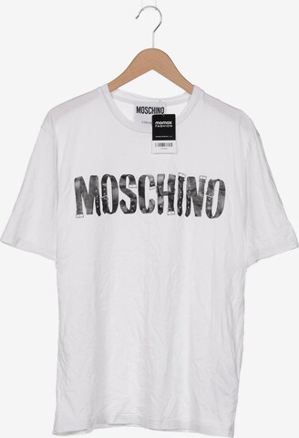 MOSCHINO T-Shirt L-XL in Weiß: predná strana