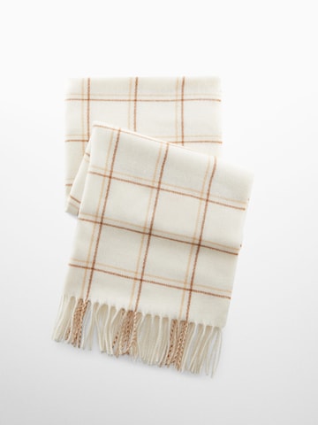 MANGO Schal 'GRETI' in Beige