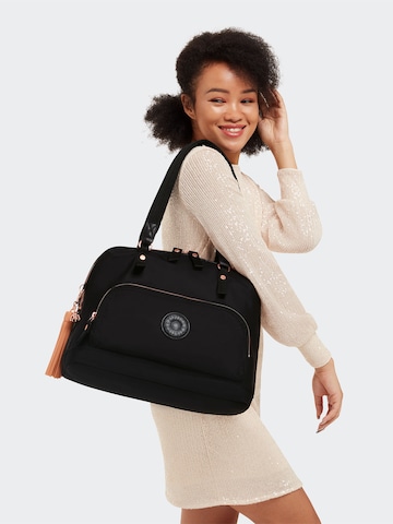 KIPLING Shoulder bag 'LINZA PK++' in Black: front