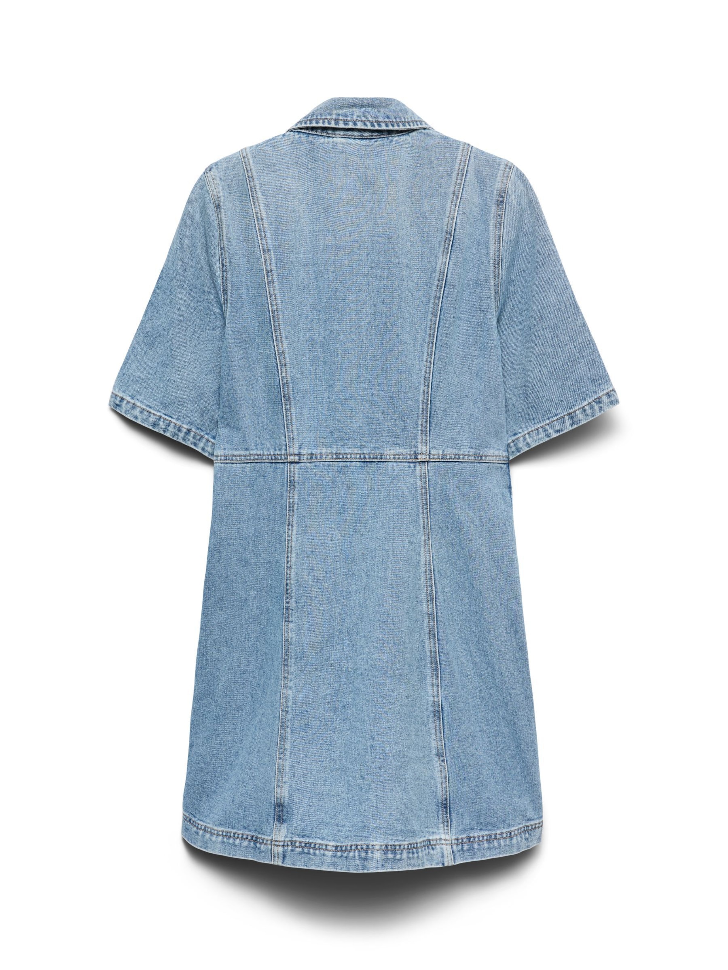 Robe-chemise 'VMDaisy' VERO MODA en bleu