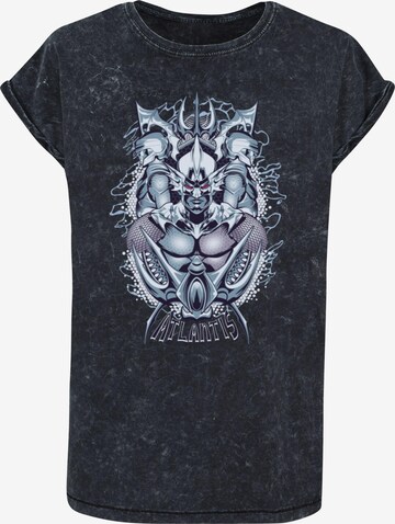 ABSOLUTE CULT Shirt 'Aquaman - Ocean Master' in Black: front