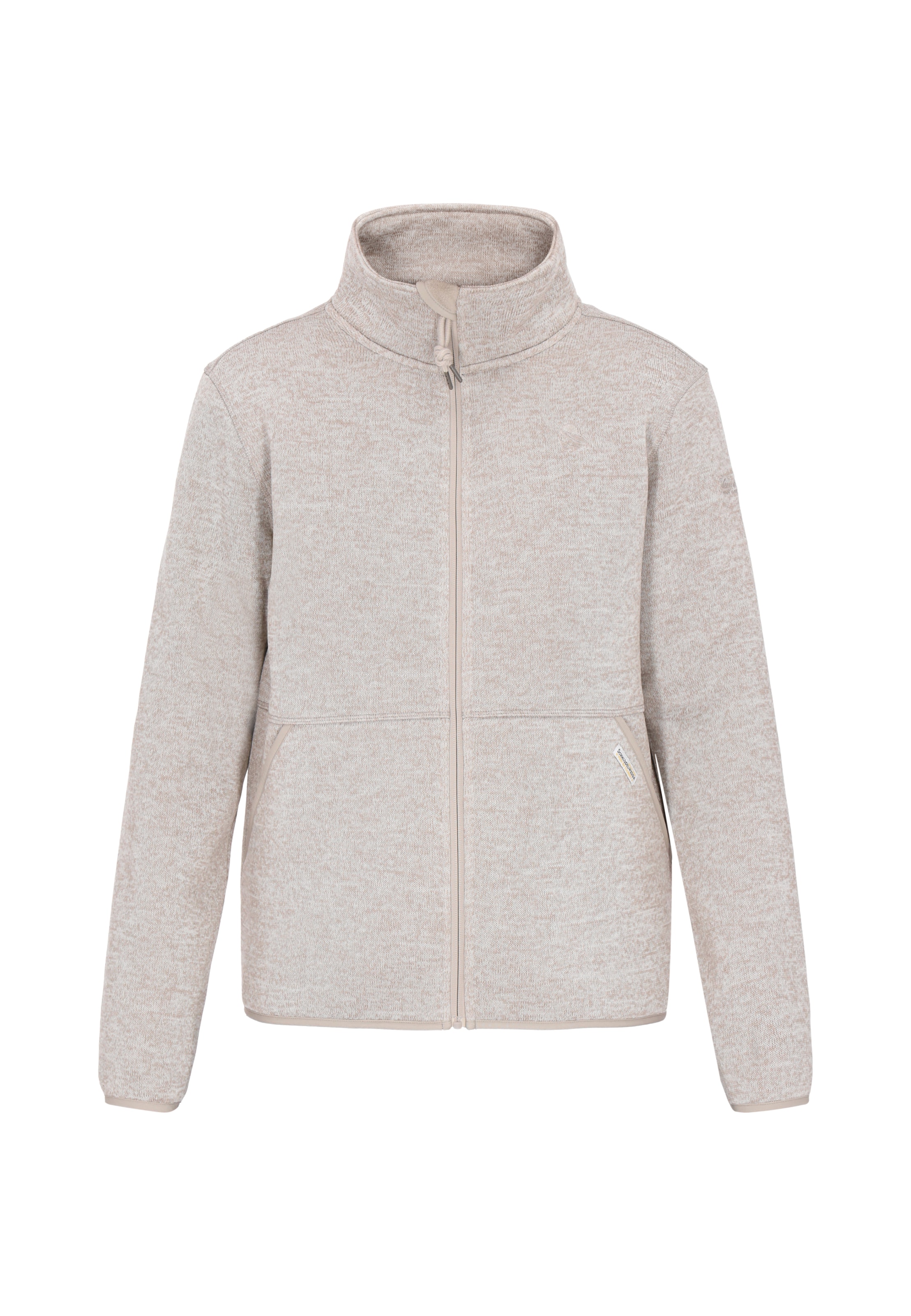 Giacca di pile di Schmuddelwedda in beige: frontale