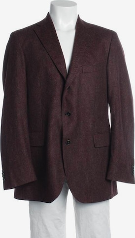 Eduard Dressler Suit Jacket in M-L in Red: front