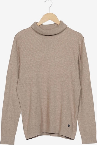 JACK & JONES Pullover M in Beige: Vorderseite