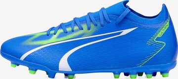 PUMA Soccer Cleats 'ULTRA MATCH' in Blue: front