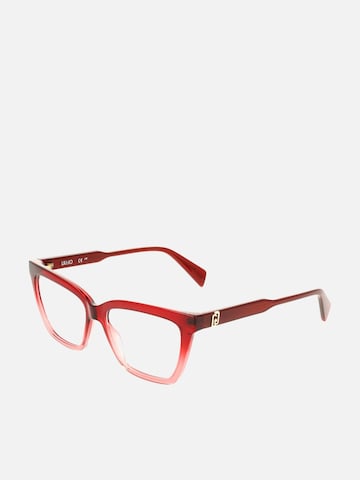 Lunettes de soleil 'Liu Jo LJ2840 Burgundy/rose 53/15/140 WOMAN Eyewear Frame' Liu Jo en rouge