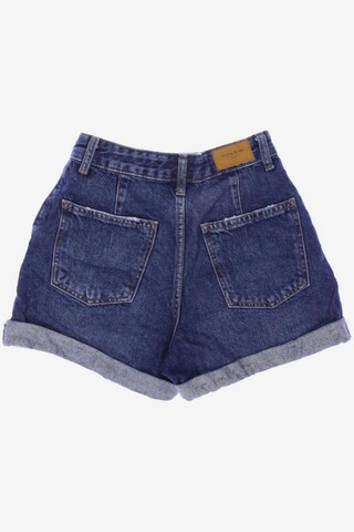 Bershka Shorts in XXS in Blue