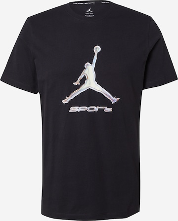Jordan - Camiseta funcional en negro: frente
