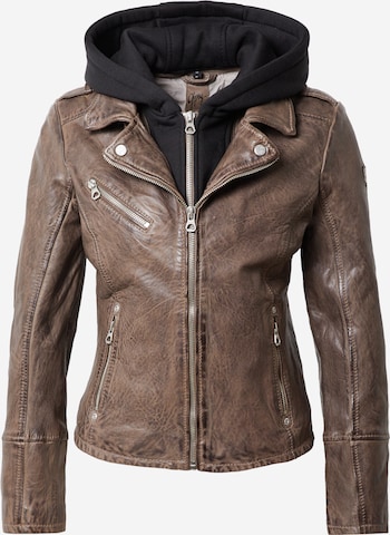 Gipsy Between-Season Jacket 'Reni' in Brown: front