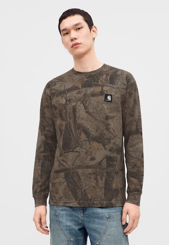 Carhartt WIP Paita 'Feather Tree' värissä ruskea