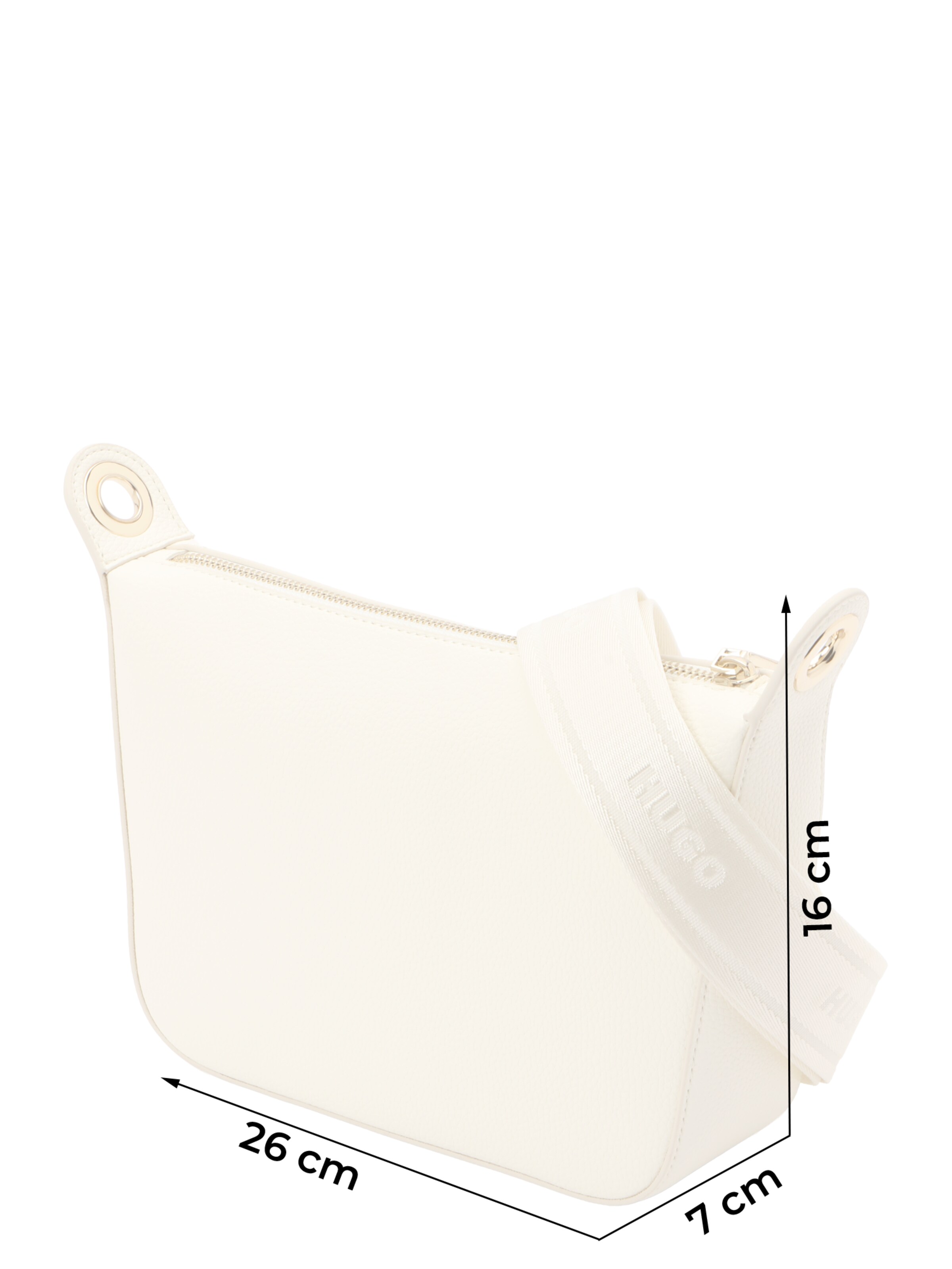 HUGO Τσάντα ώμου 'Orin' σε λευκό