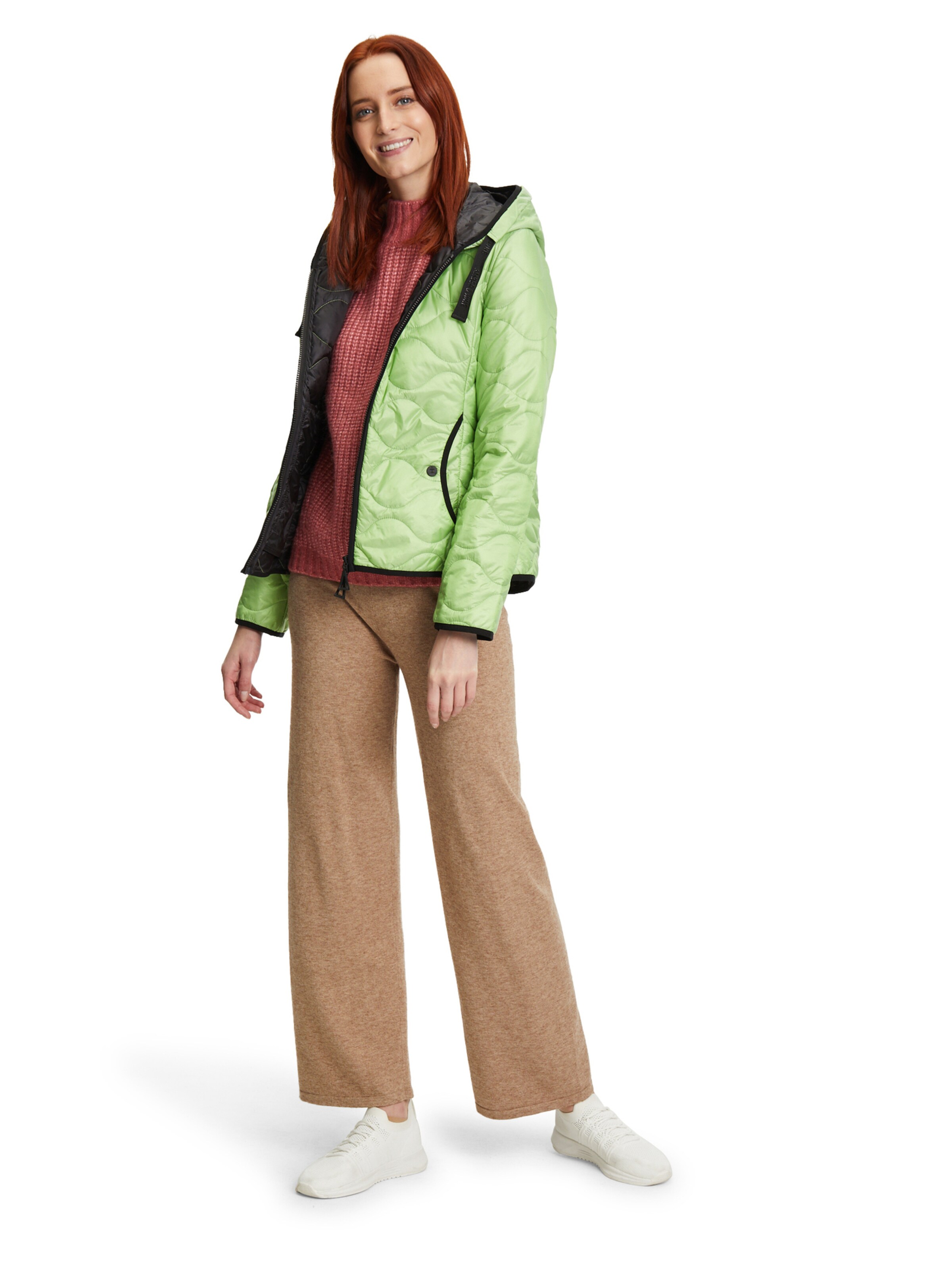 Amber & June Átmeneti dzseki - zöld