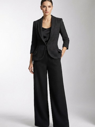 AVENUE N°29 - Blazer 'Structured Boucle Blazer' en negro