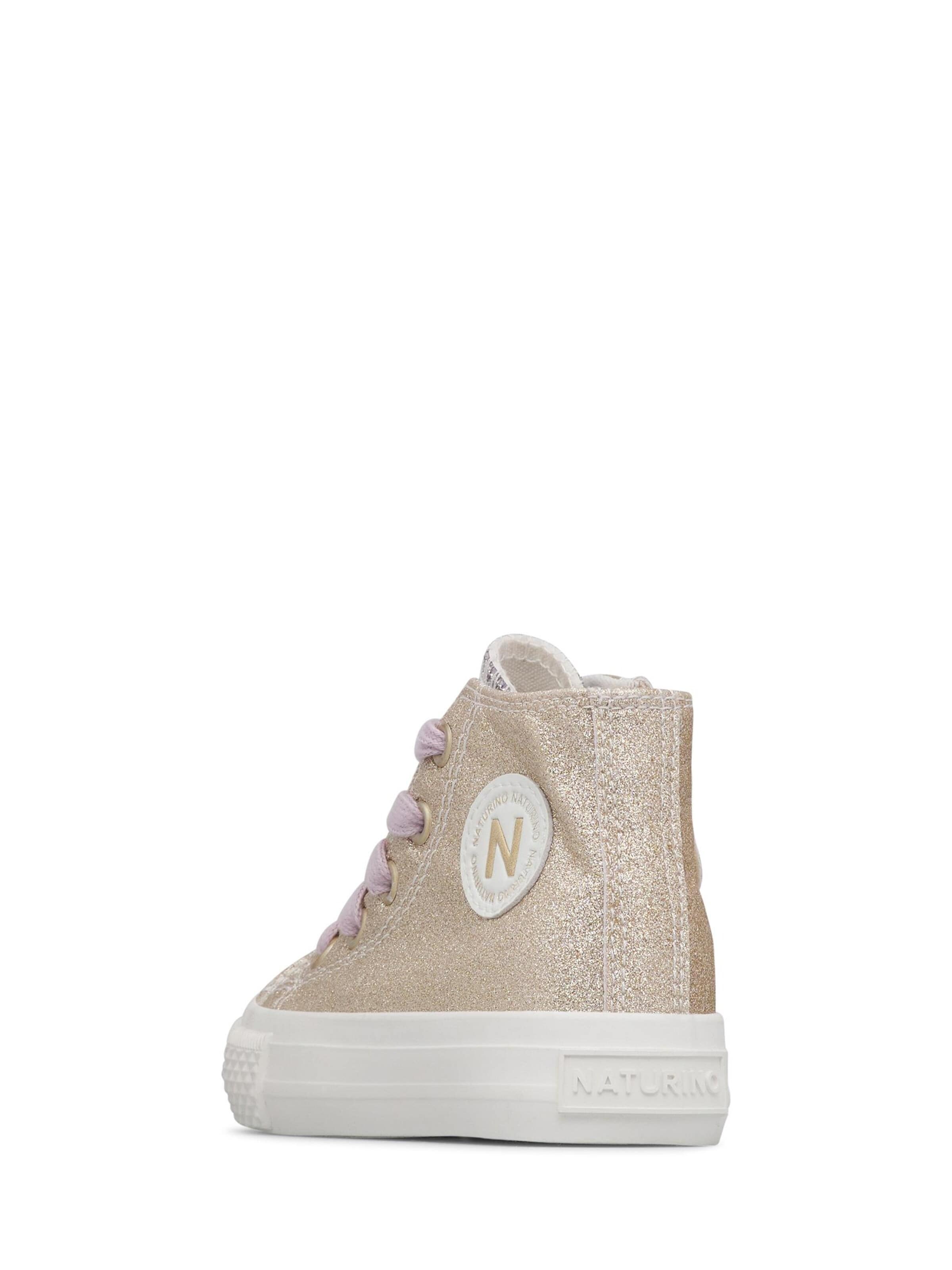 NATURINO Sneakers 'YLFAS.' in Goud
