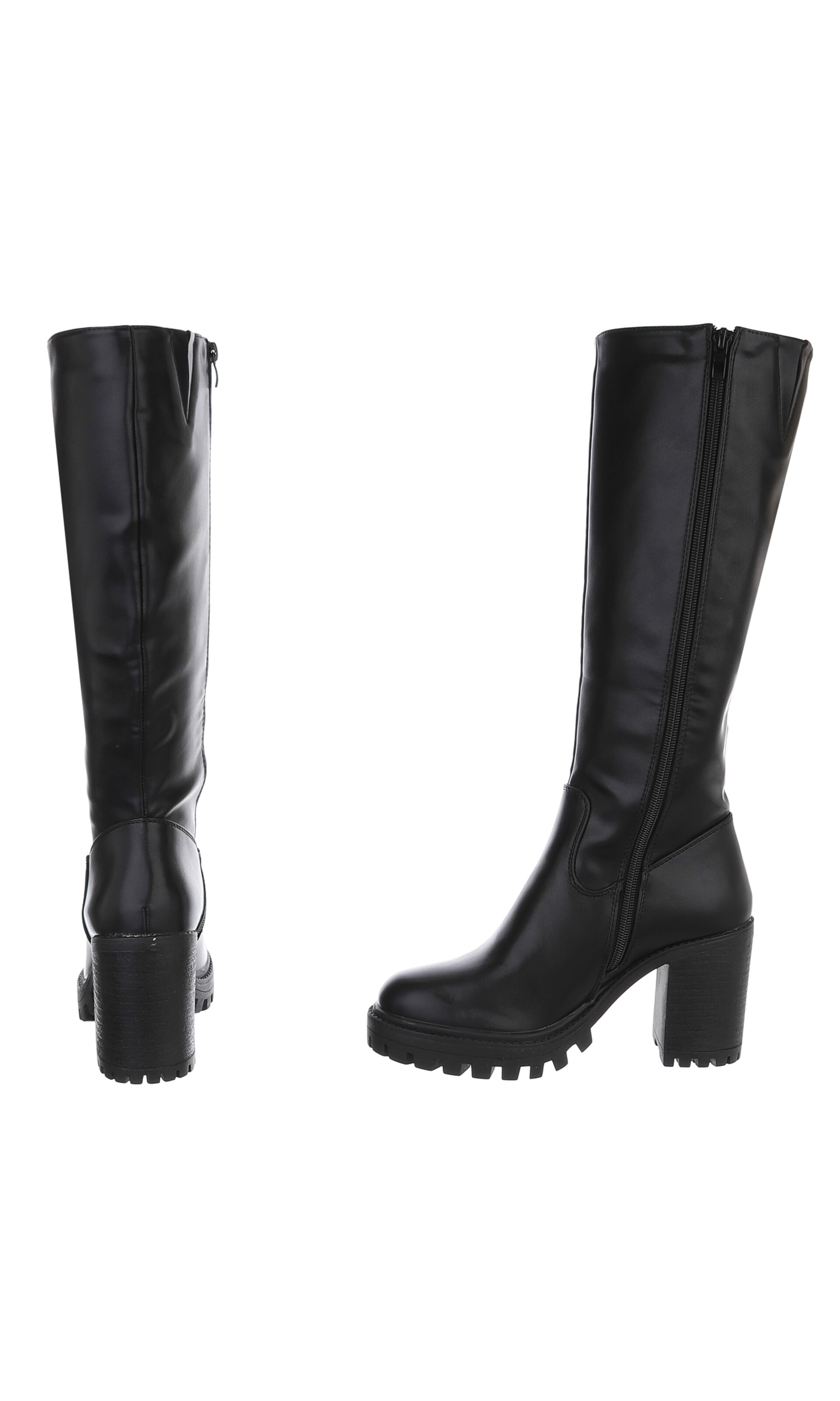 Ital-Design Boots in Black
