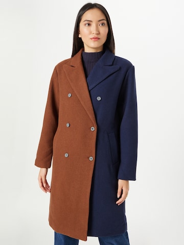 Manteau mi-saison Noisy may en bleu : devant