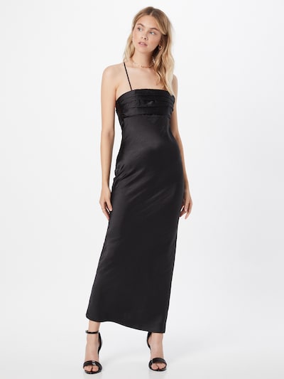 Rochie de seară 'STOLEN MOMENTS' Love Triangle pe negru, Vizualizare model