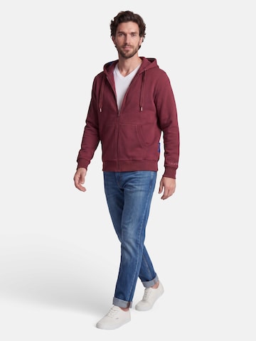 salzhaut Sweatvest 'Breker' in Rood