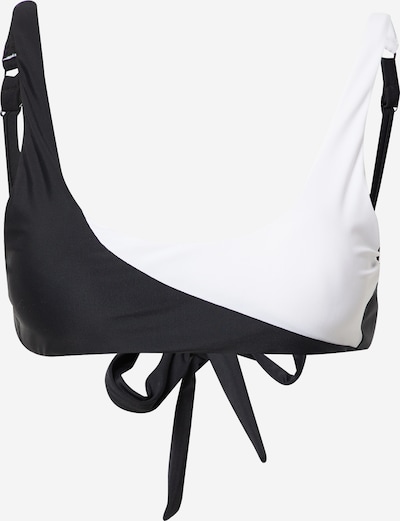 hunkemöller x NA-KD Bikini augšdaļa, krāsa - melns / balts, Preces skats