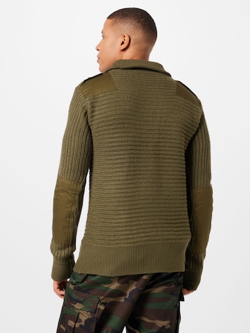 Brandit Sweater 'Alpin' in Green