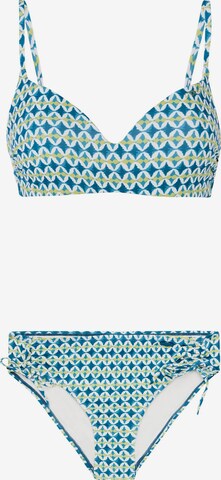 PROTEST Minimizer Bikini 'PRTTaro' in Blau: Vorderseite