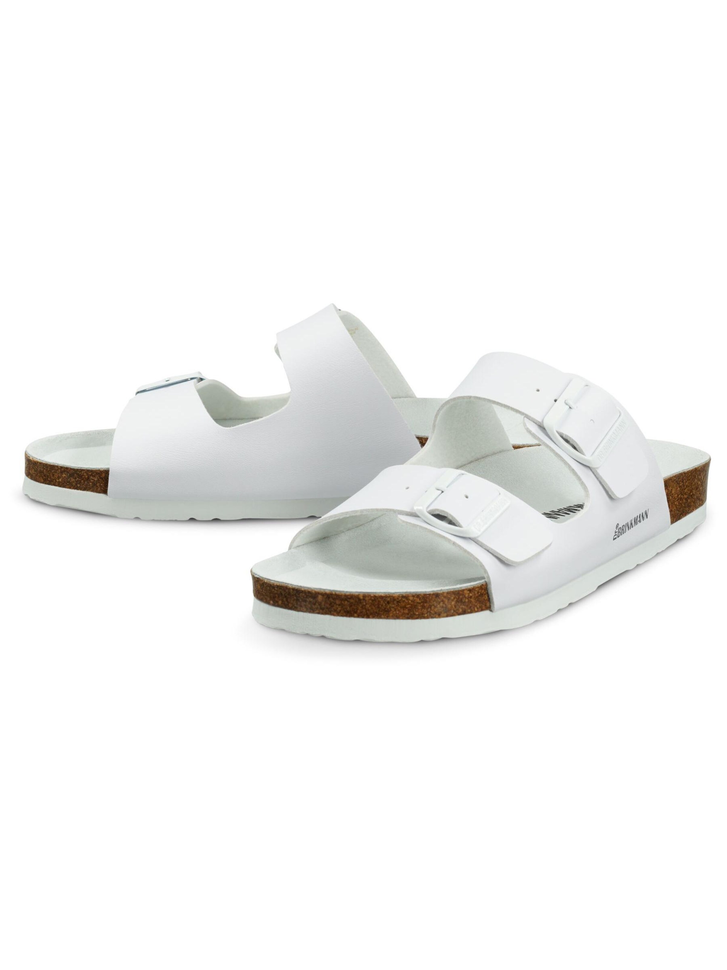 DR. BRINKMANN Pantolette 'BONILLO'‌‌‌‌‌‌‌‌ in Weiß