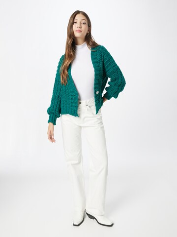 POM Amsterdam Knit cardigan in Green