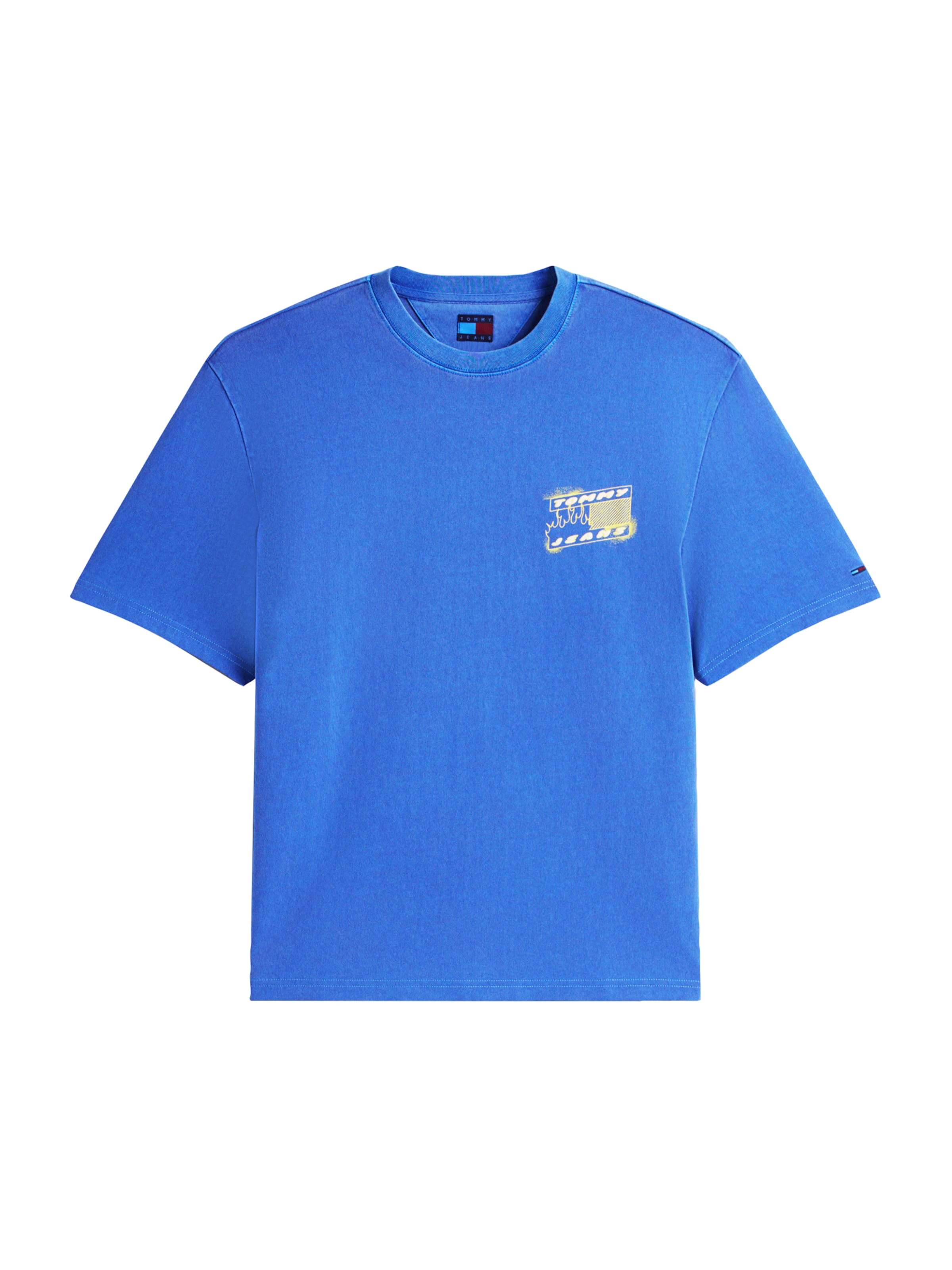 Tricou '90S' de la Tommy Jeans pe albastru: față