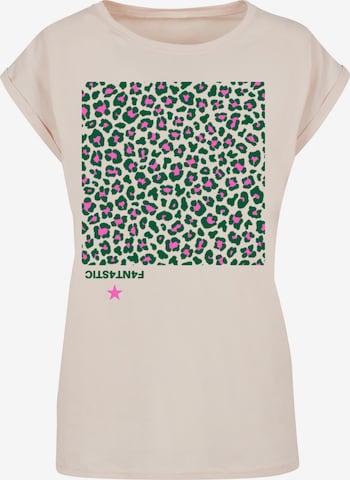 F4NT4STIC Shirt in Beige: front