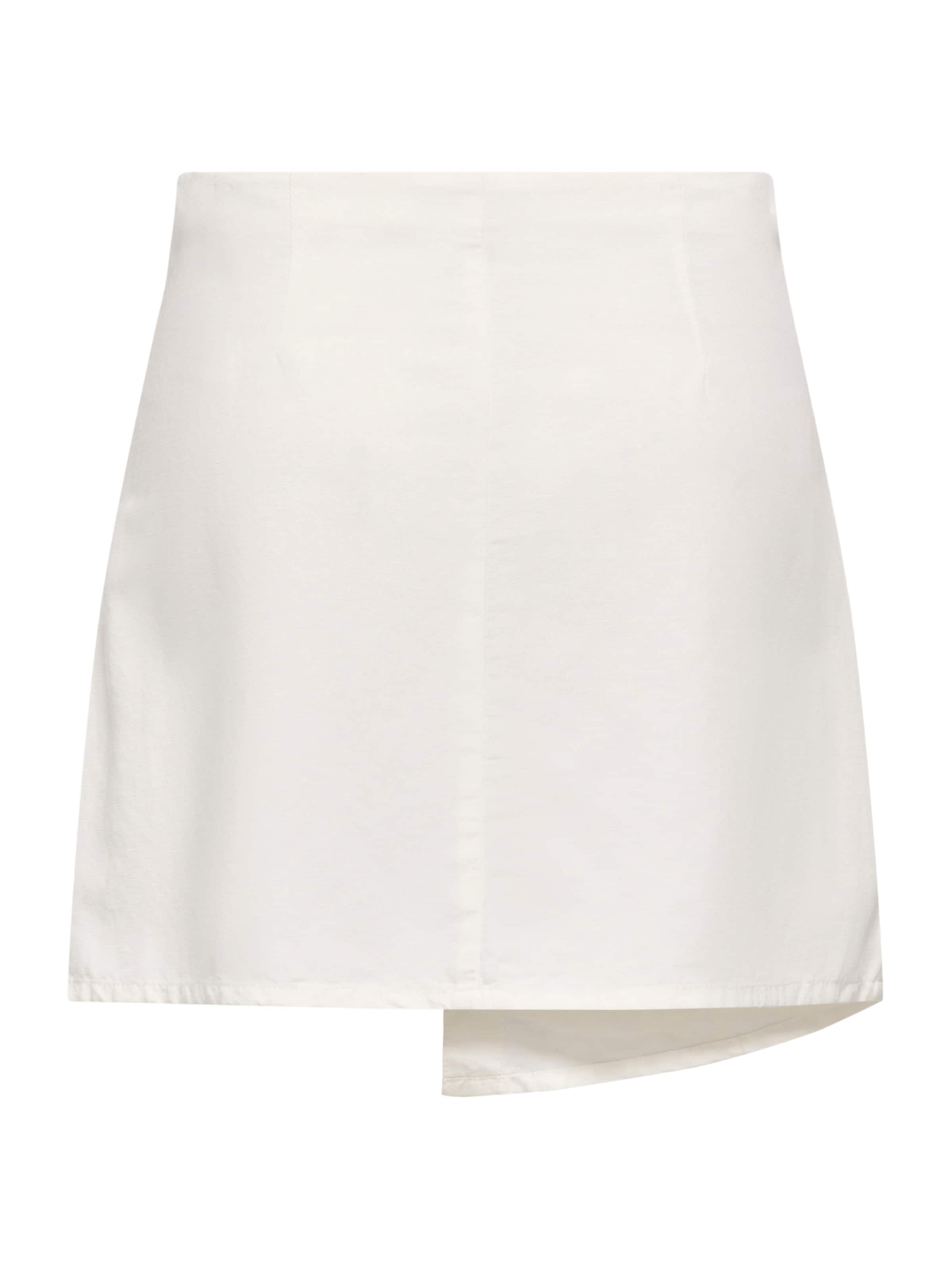 ONLY - Falda 'ONLElene' en blanco