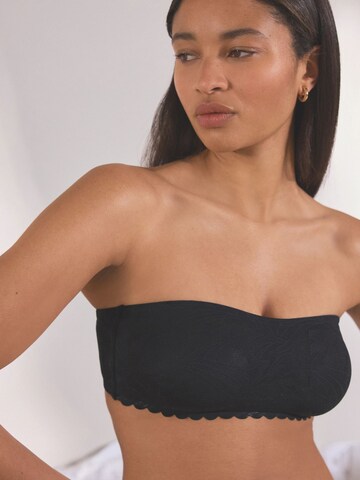 Next Bandeau BH in Schwarz: Vorderseite