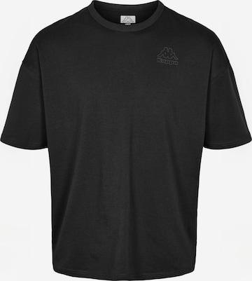 T-Shirt ' Logo Soy ' KAPPA en noir : devant