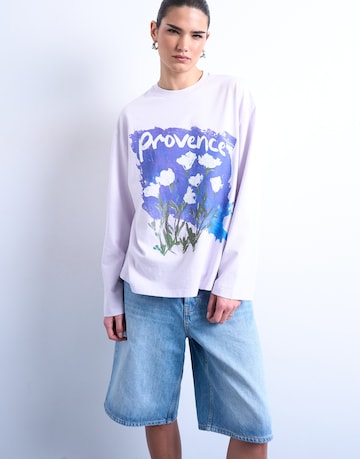 TOPSHOP Тениска 'LINA' в лилав