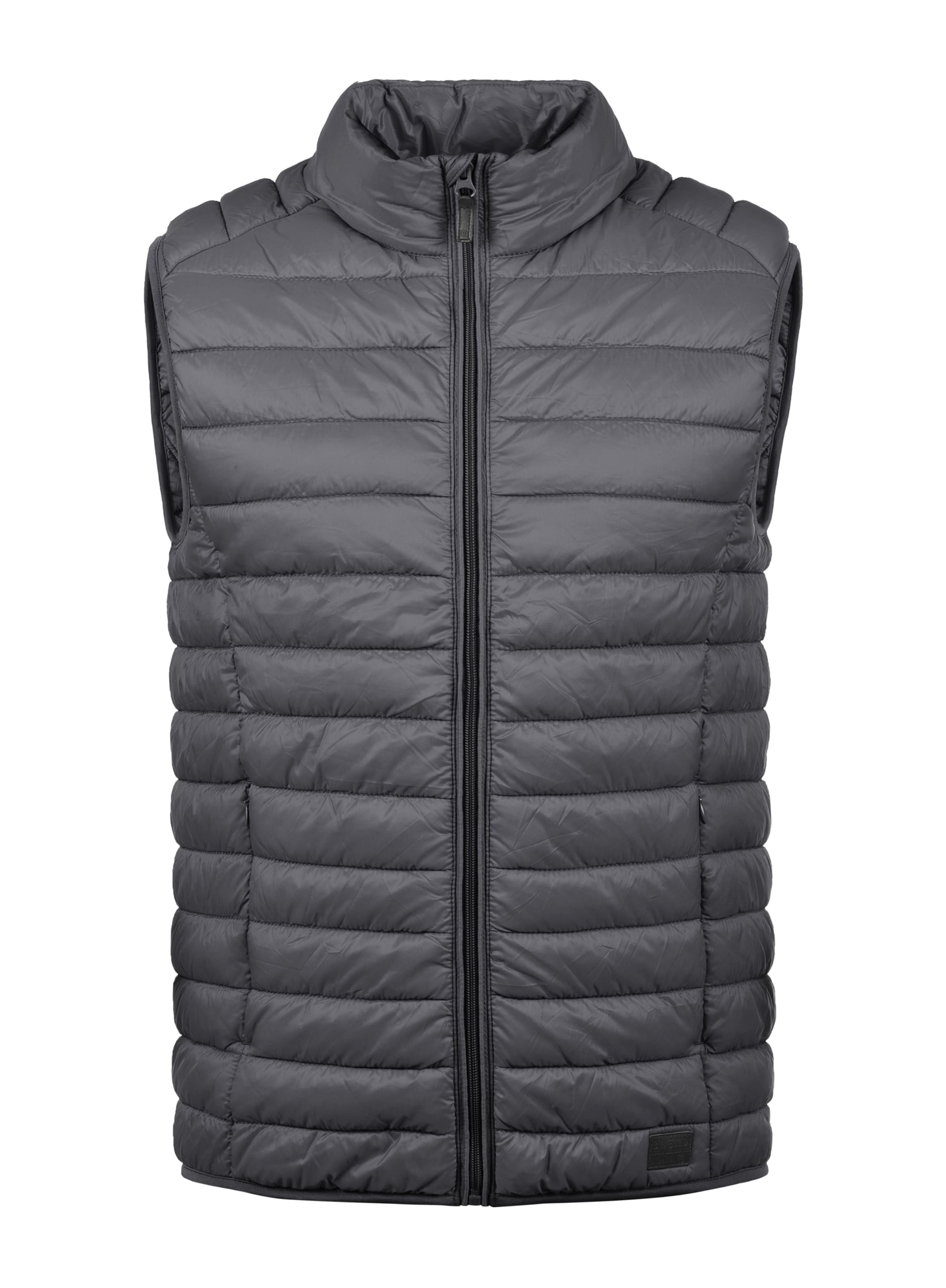 Gilet 'Nille' BLEND en gris : devant