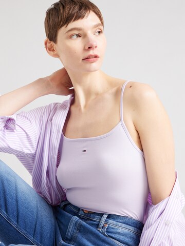 Tommy Jeans Top 'ESSENTIAL' in Purple