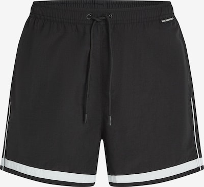 Karl Lagerfeld Kupaće hlače u crna / bijela, Pregled proizvoda