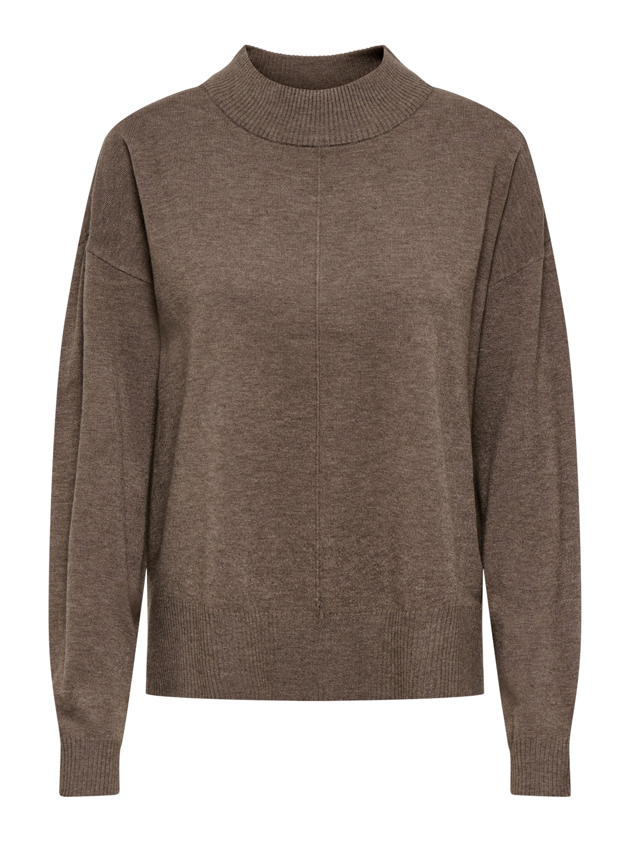 JDY Tall Pullover 'JDYAMORE' in Braun: Vorderseite