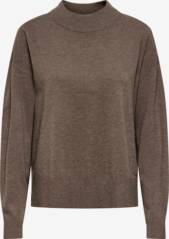 JDY Tall Pullover 'JDYAMORE' in Braun: Vorderseite